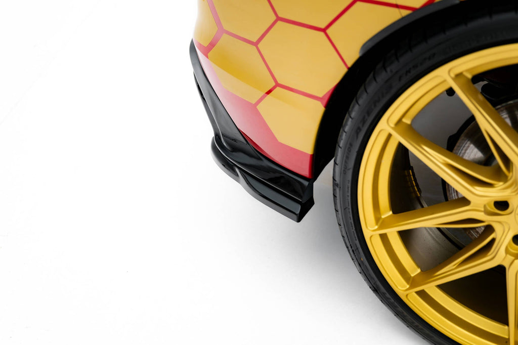 Maxton Design Set Of Splitters V.1 para Volkswagen Golf GTI Clubsport Mk8 Facelift - imagen 13