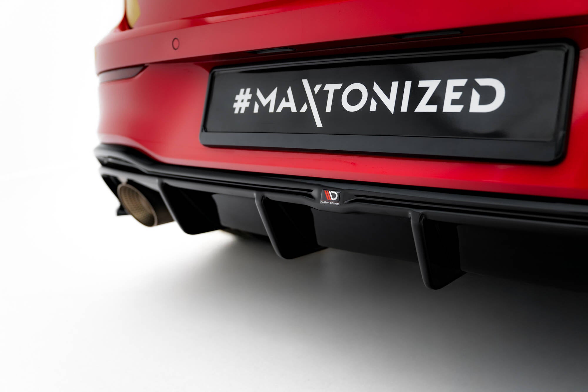 Maxton Design Set Of Splitters V.1 para Volkswagen Golf GTI Clubsport Mk8 Facelift - imagen 8