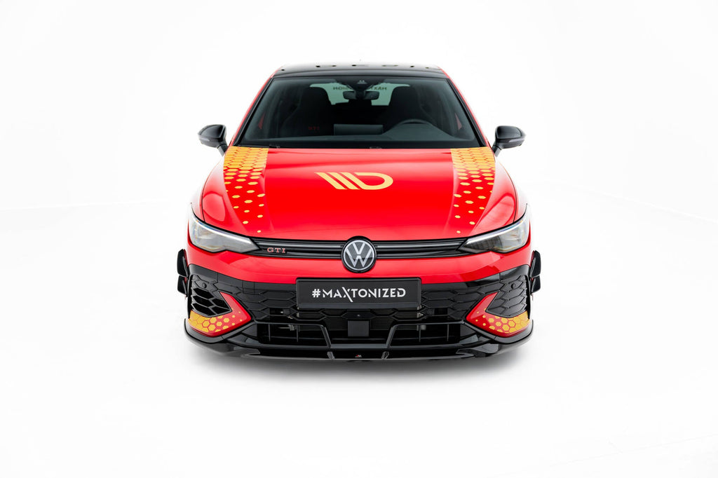 Maxton Design Set Of Splitters V.1 para Volkswagen Golf GTI Clubsport Mk8 Facelift - imagen 2