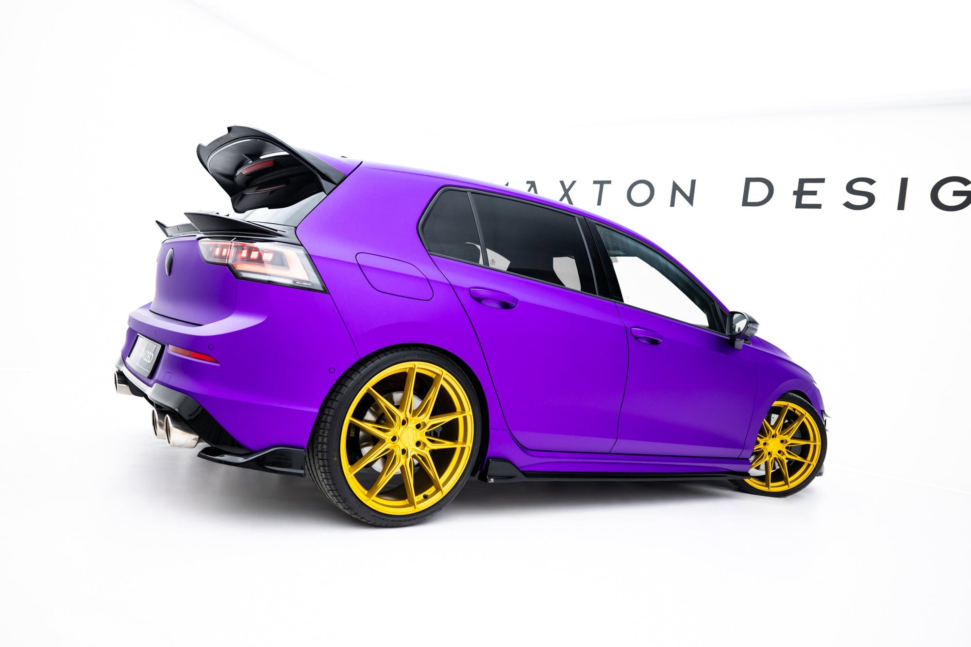 Maxton Design Set Of Splitters V.1 para Volkswagen Golf R Hatchback Mk8 Facelift - imagen 8