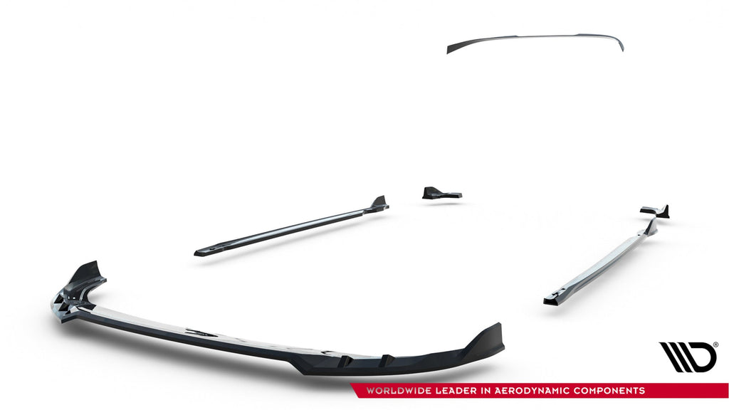 Maxton Design Set Of Splitters V.1 para Volkswagen Golf R Hatchback Mk8 Facelift - imagen 16