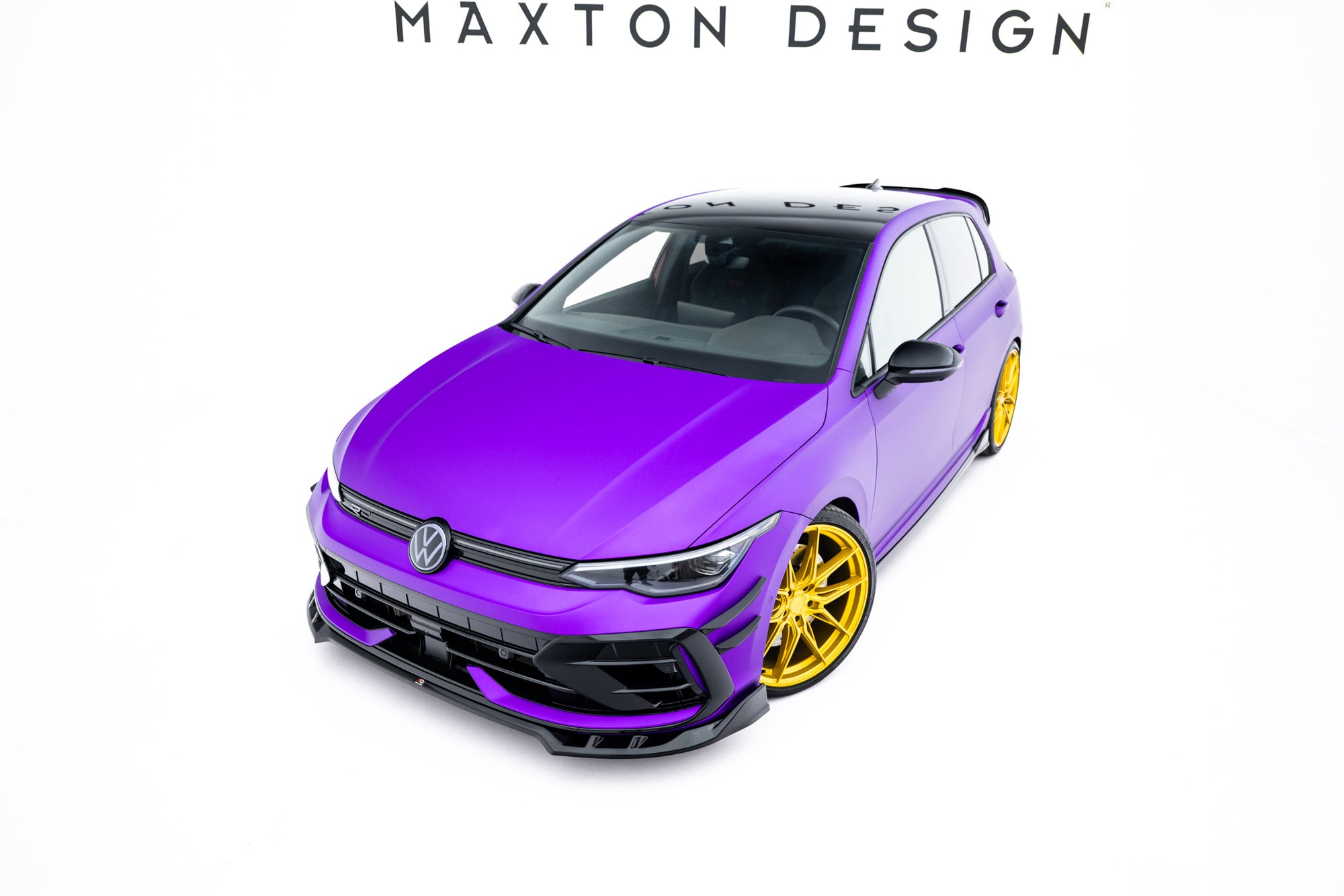 Maxton Design Set Of Splitters V.1 para Volkswagen Golf R Hatchback Mk8 Facelift - imagen 3