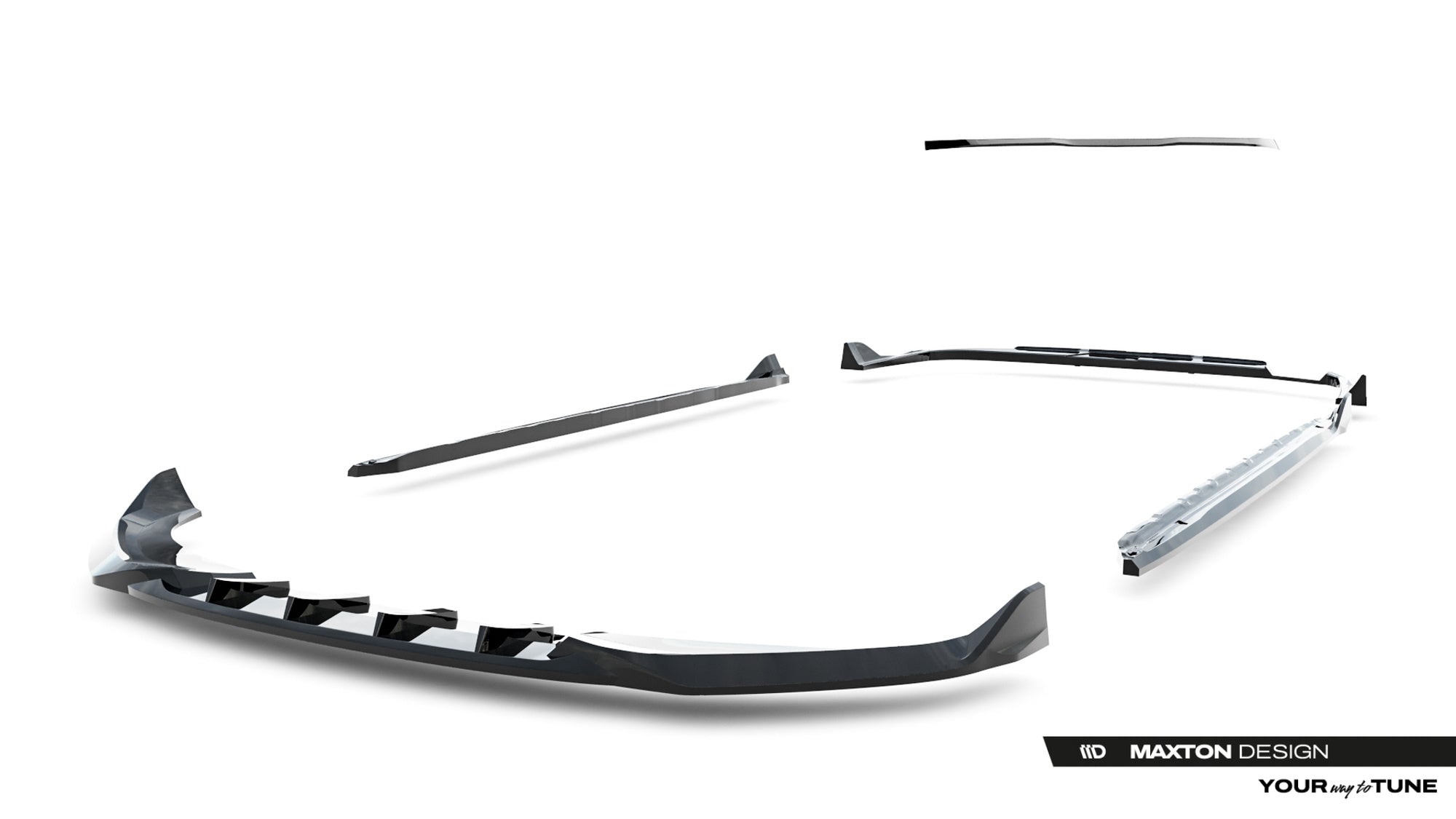 Maxton Design Set Of Splitters V.2 para Audi A6 S-Line Avant C9 - imagen 28