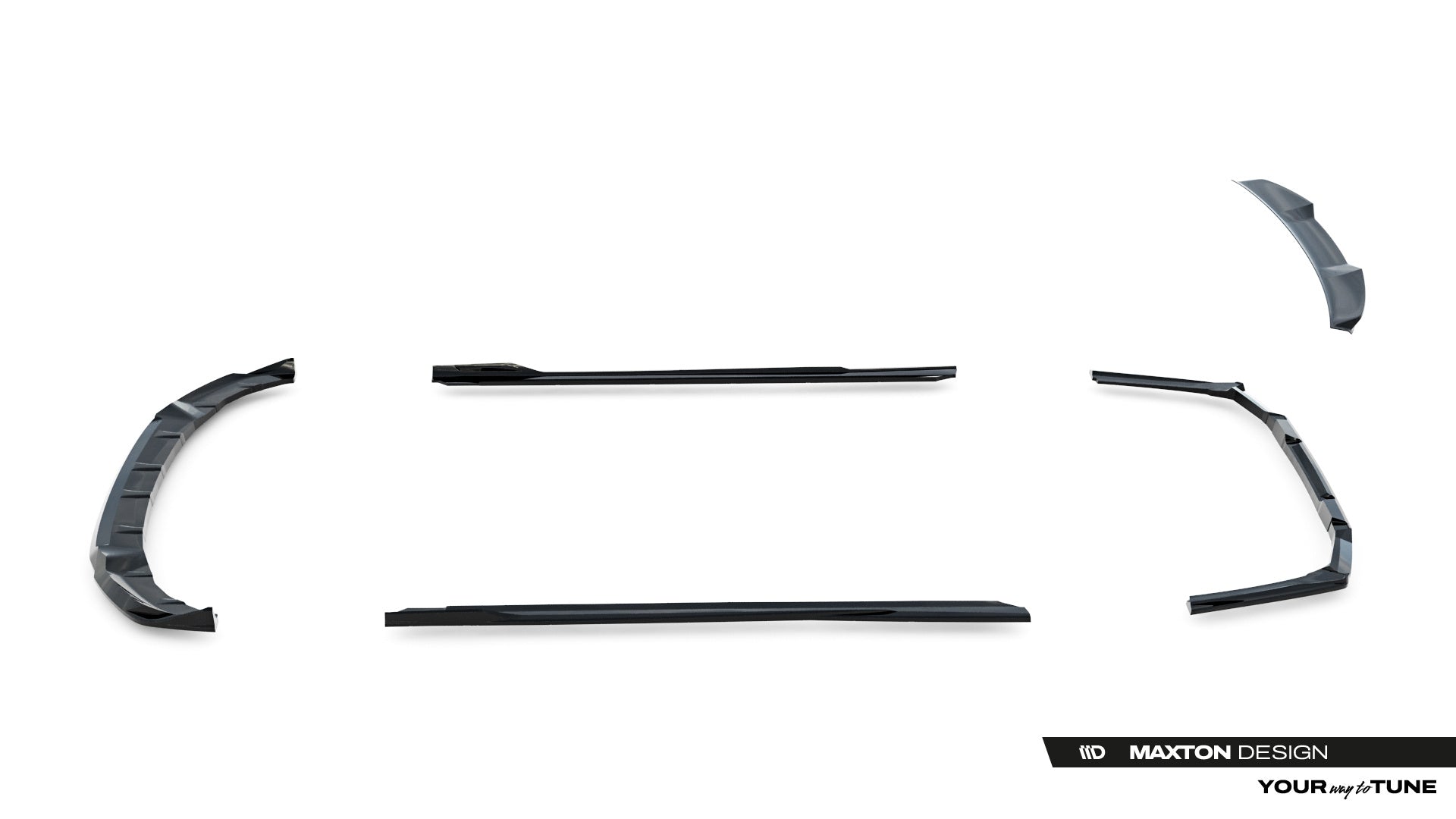 Maxton Design Set Of Splitters V.2 para BMW 5 M-Pack Sedan G60 - imagen 19