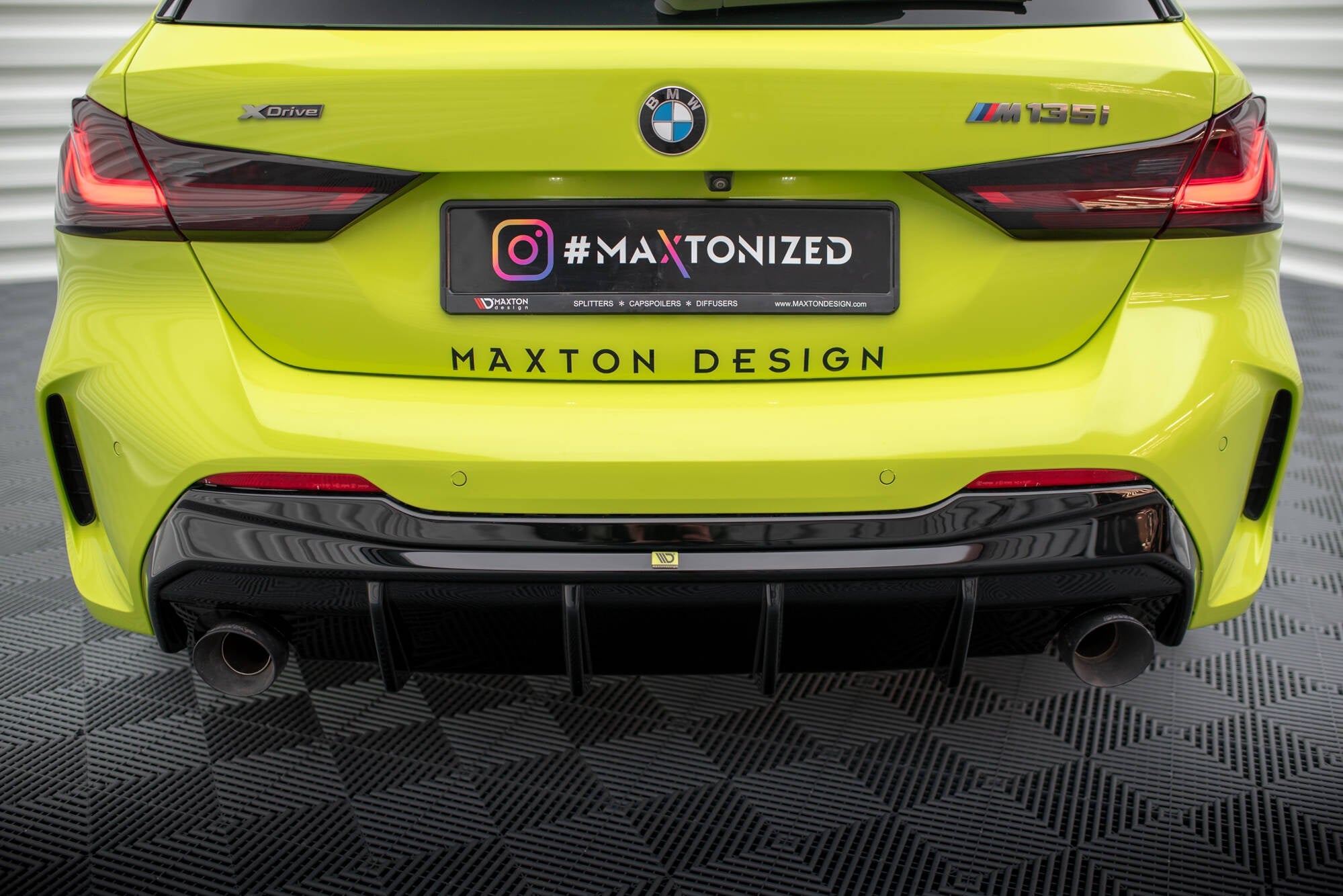 Maxton Design Set Of Splitters V.2 para BMW M135i F40 - imagen 10