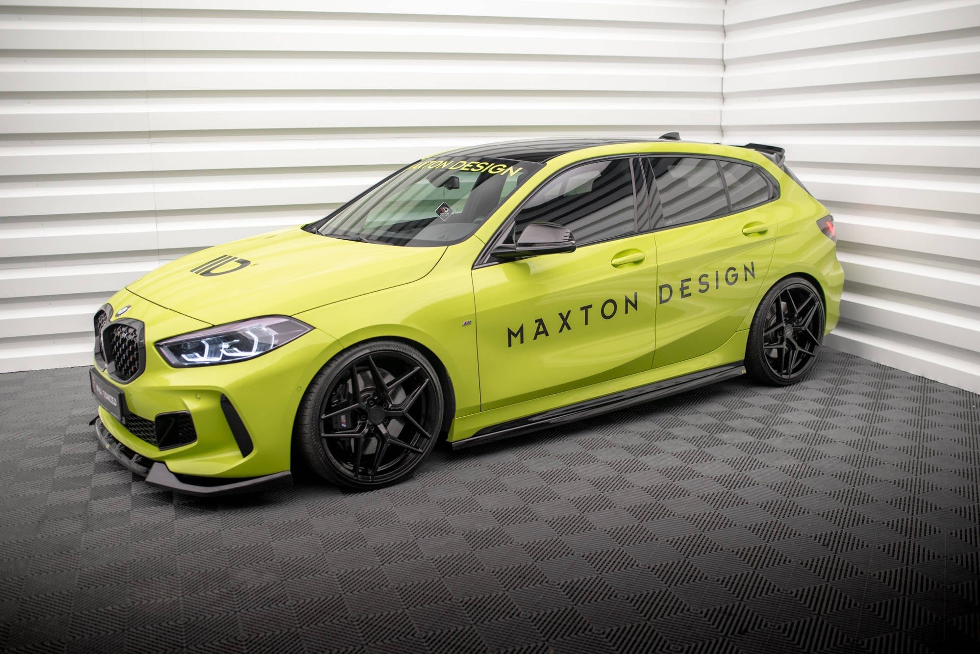 Maxton Design Set Of Splitters V.2 para BMW M135i F40 - imagen 5