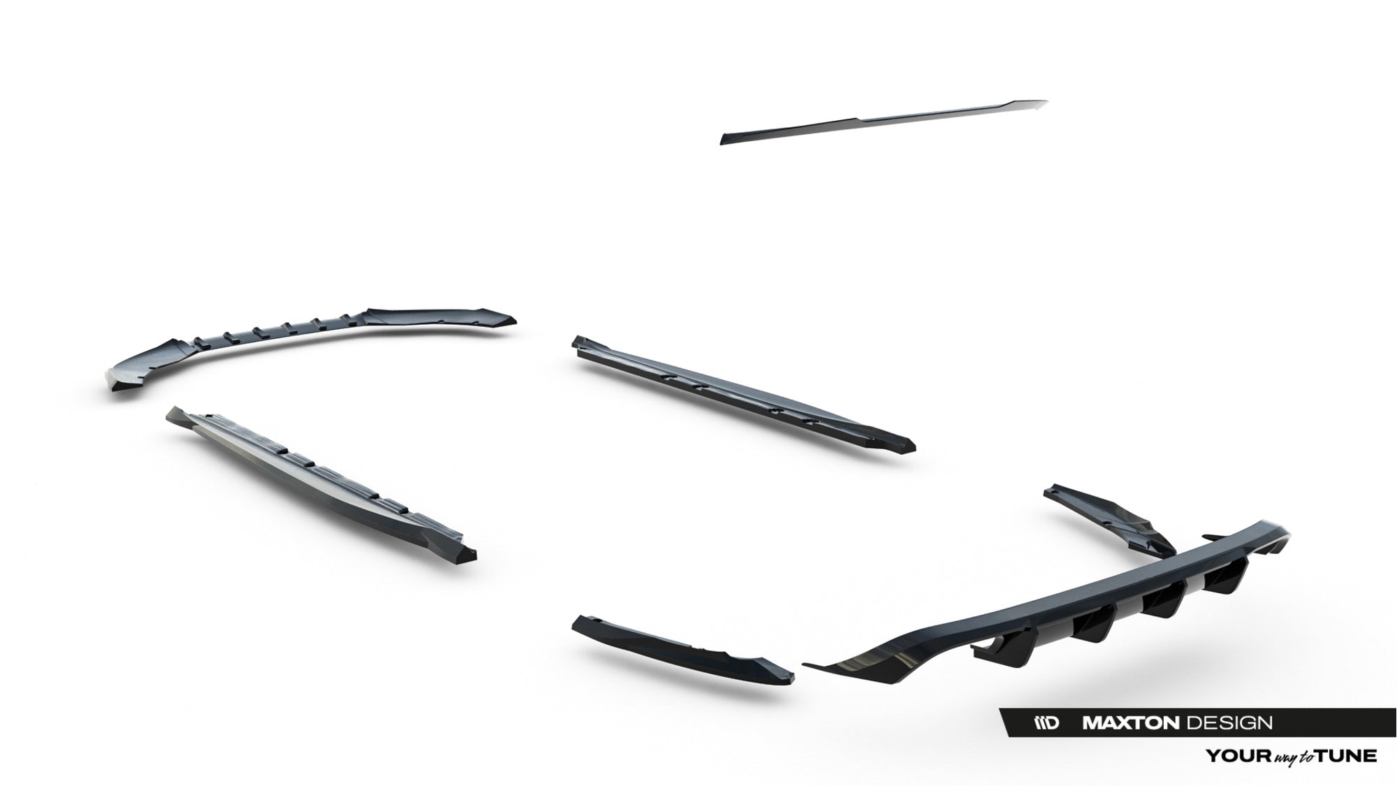 Maxton Design Set Of Splitters V.2 para Cupra Leon ST Mk1 Facelift - imagen 20