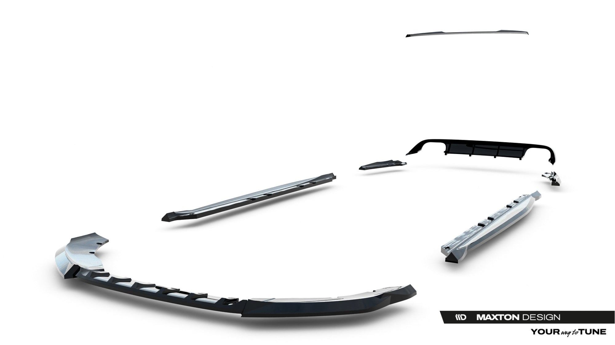 Maxton Design Set Of Splitters V.2 para Cupra Leon ST Mk1 Facelift - imagen 22