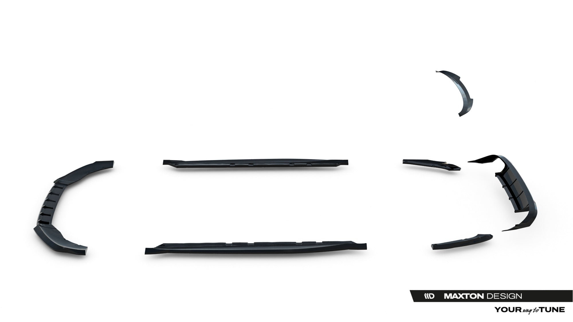 Maxton Design Set Of Splitters V.2 para Cupra Leon ST Mk1 Facelift - imagen 21