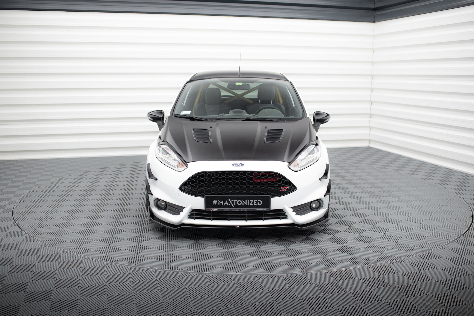 Maxton Design Set Of Splitters V.2 para Ford Fiesta ST Mk7 Facelift - imagen 2