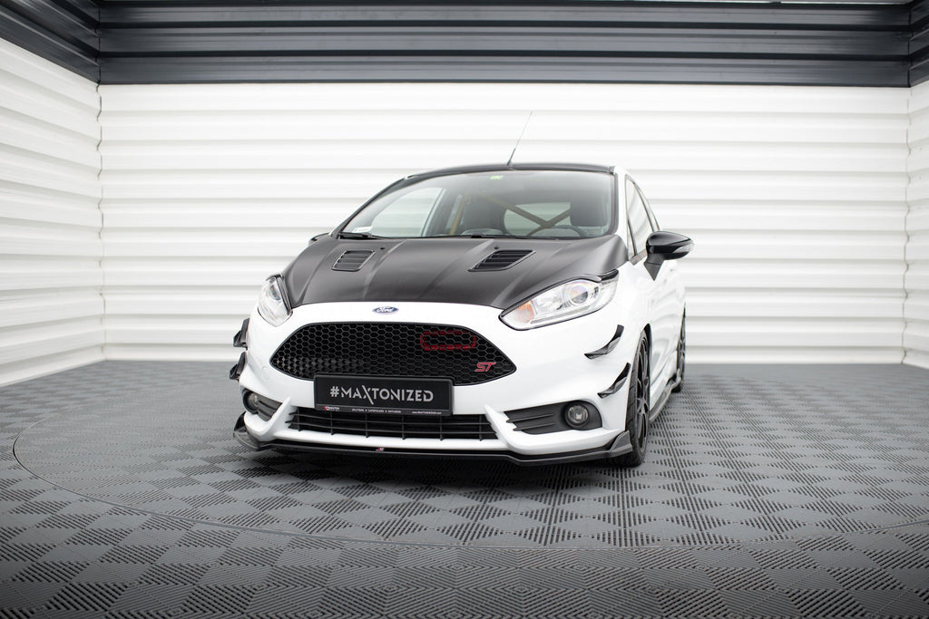 Maxton Design Set Of Splitters V.2 para Ford Fiesta ST Mk7 Facelift - imagen 3
