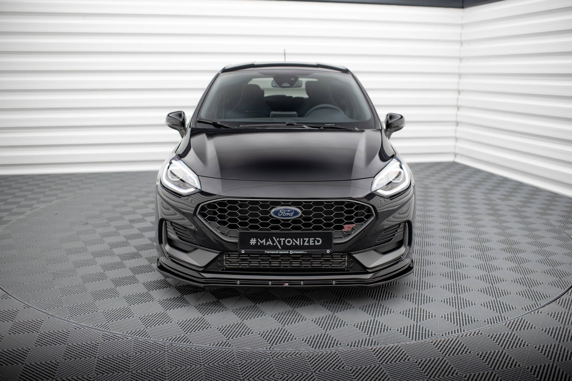 Maxton Design Set Of Splitters V.2 para Ford Fiesta ST Mk8 Facelift - imagen 2