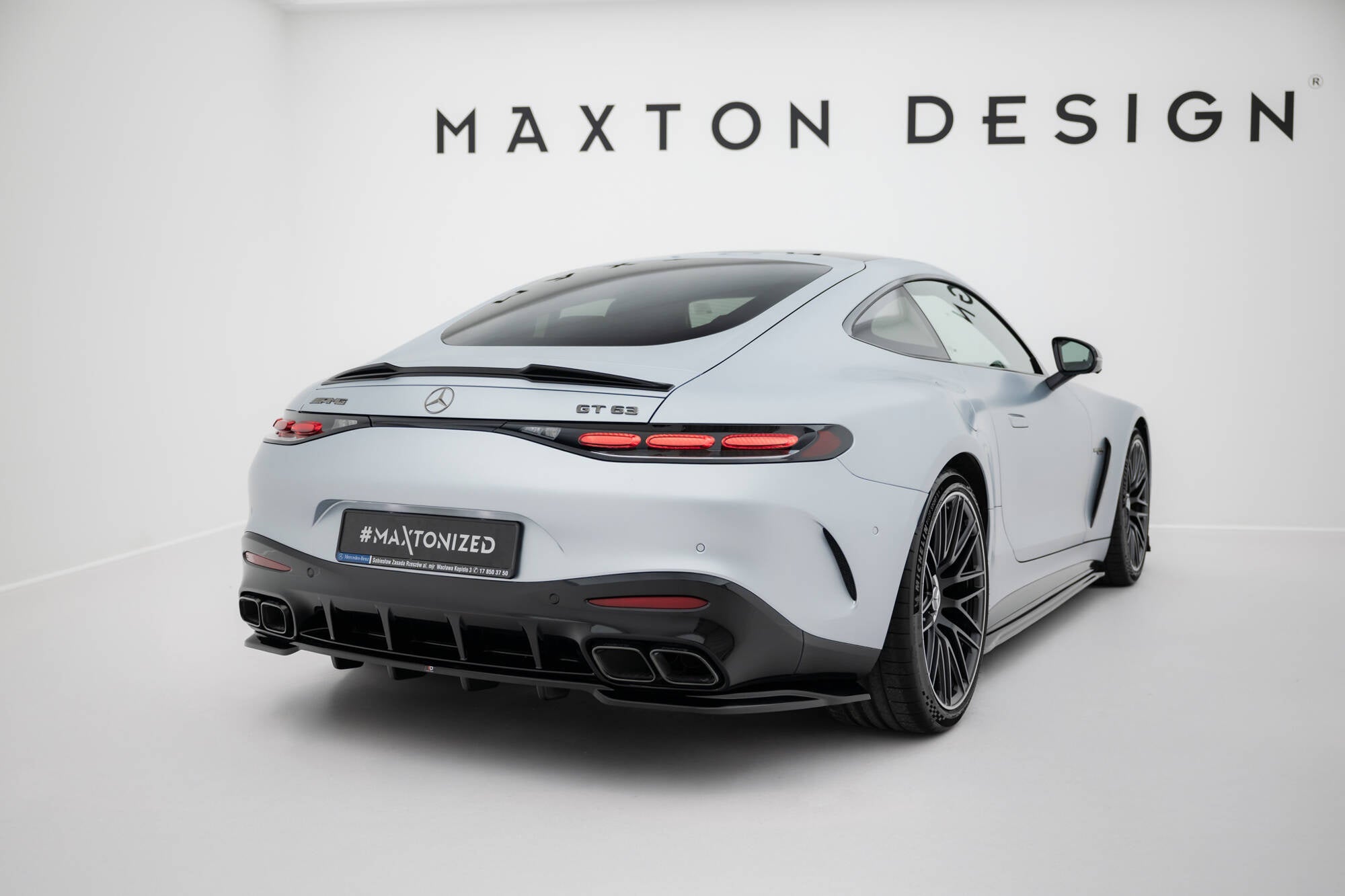 Maxton Design Set Of Splitters V.2 para Mercedes-AMG GT 63 / 55 / 63 S E Performance C192 - imagen 16