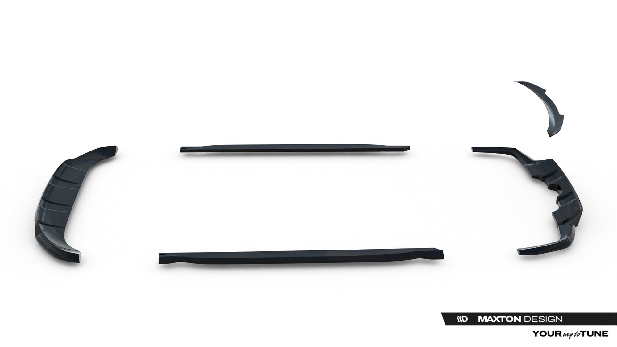 Maxton Design Set Of Splitters V.2 para Mercedes-Benz GLS AMG-Line X167 - imagen 21