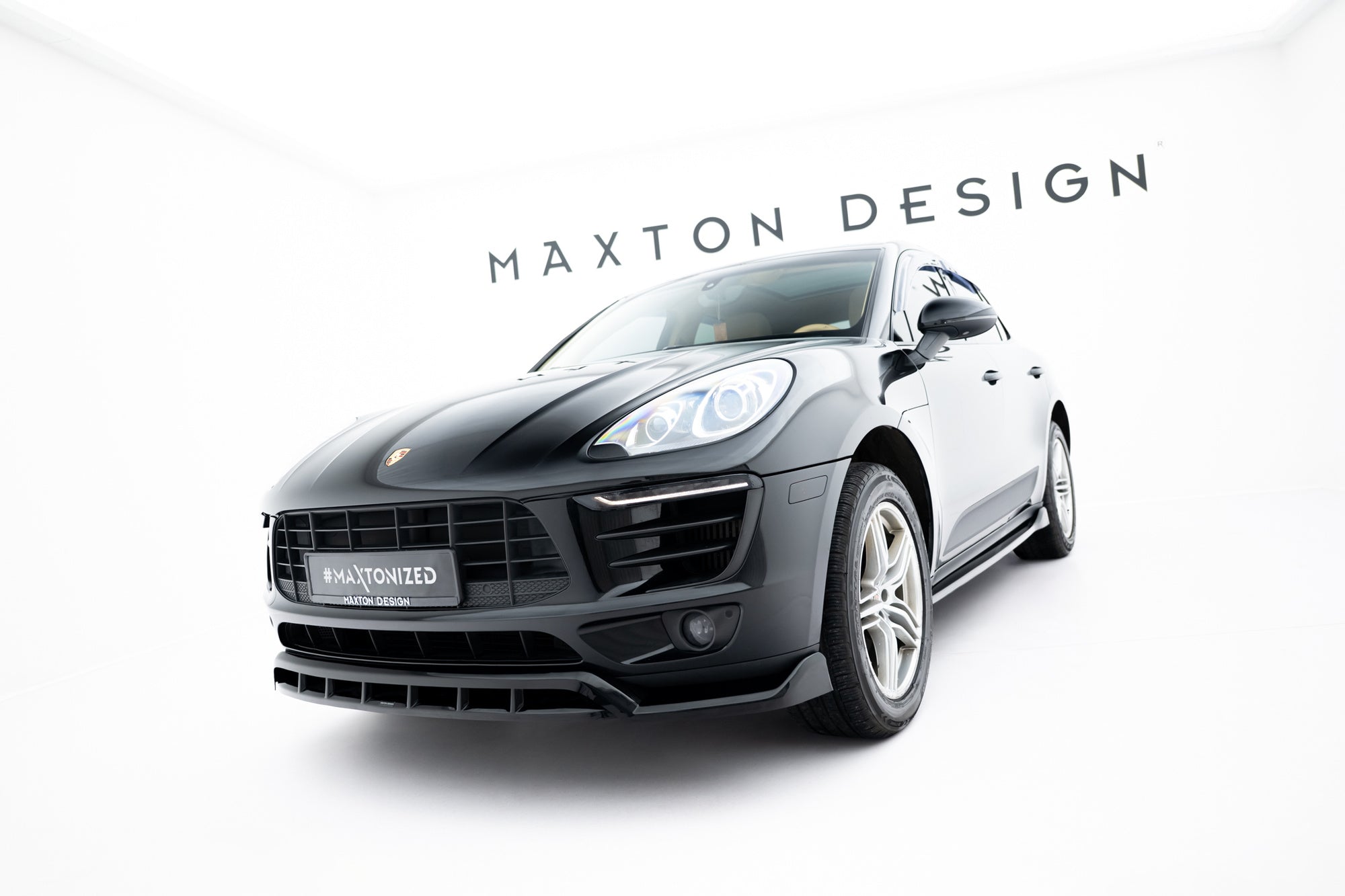 Maxton Design Set Of Splitters V.2 para Porsche Macan Mk1 - imagen 3
