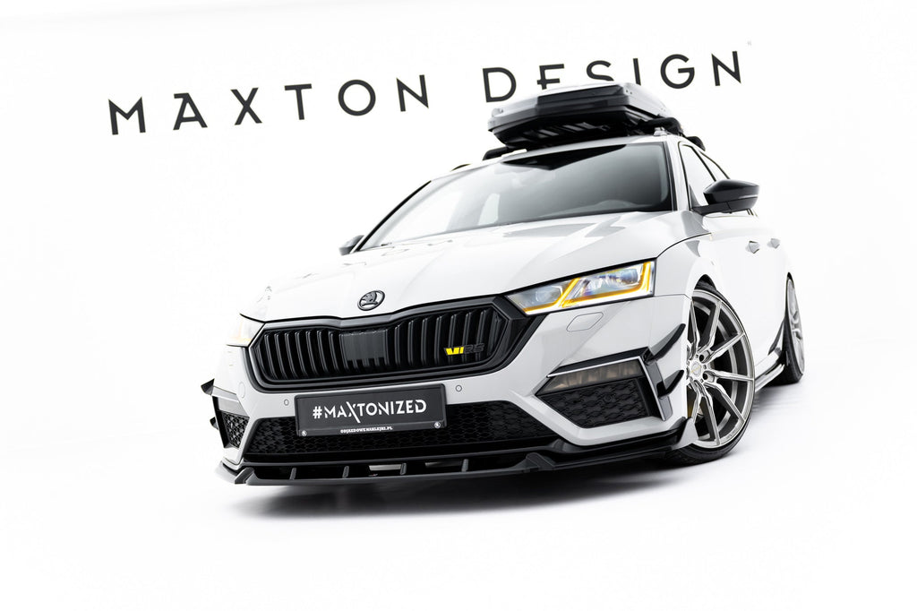Maxton Design Set Of Splitters V.2 para Skoda Octavia RS Combi Mk4 - imagen 6
