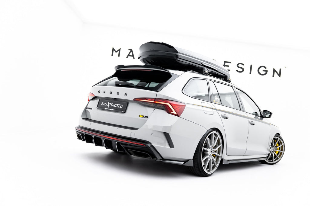 Maxton Design Set Of Splitters V.2 para Skoda Octavia RS Combi Mk4 - imagen 11