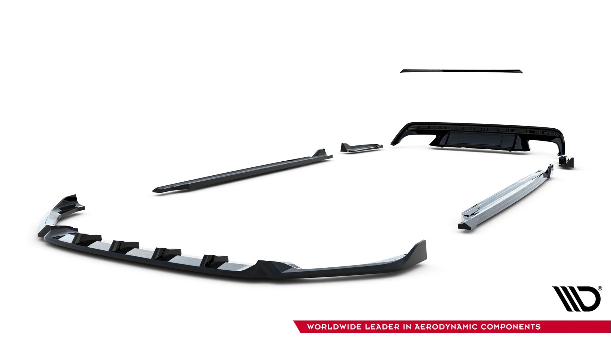 Maxton Design Set Of Splitters V.2 para Skoda Octavia RS Combi Mk4 - imagen 21