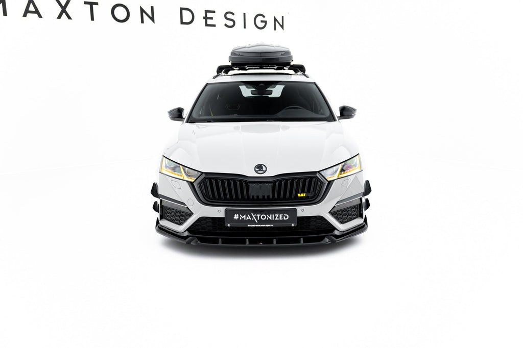 Maxton Design Set Of Splitters V.2 para Skoda Octavia RS Combi Mk4 - imagen 2