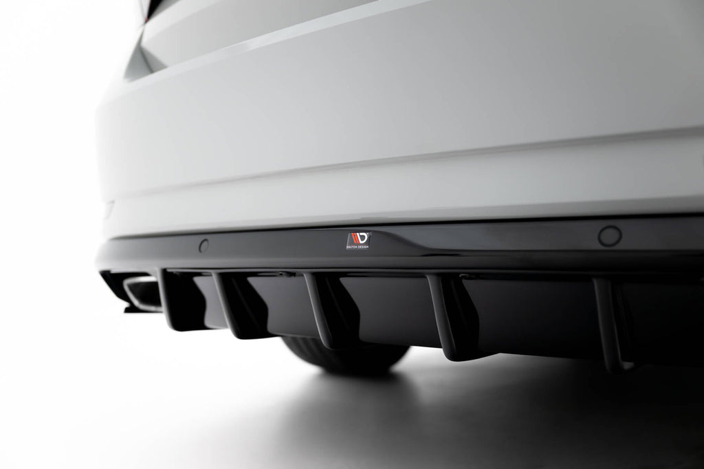 Maxton Design Set Of Splitters para Skoda Superb Liftback Mk3 - imagen 8