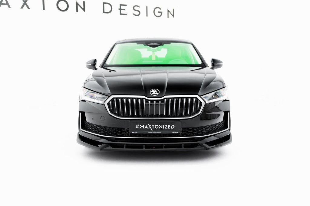 Maxton Design Set Of Splitters V.2 para Skoda Superb Sedan Mk4 - imagen 2