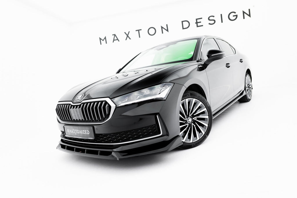 Maxton Design Set Of Splitters V.2 para Skoda Superb Sedan Mk4 - imagen 4