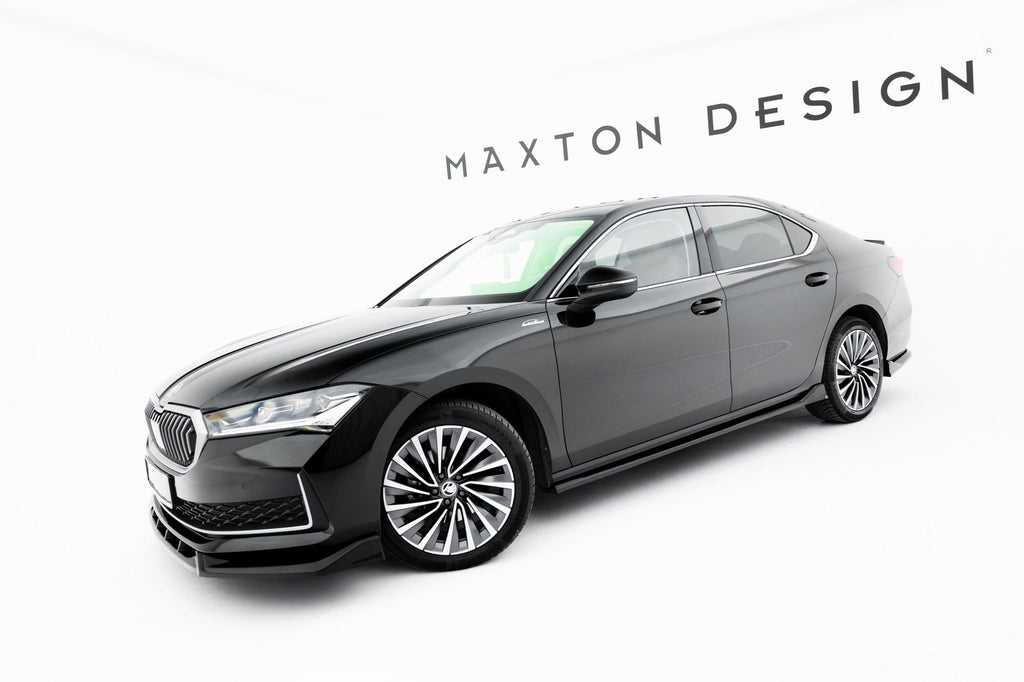 Maxton Design Set Of Splitters V.2 para Skoda Superb Sedan Mk4 - imagen 1