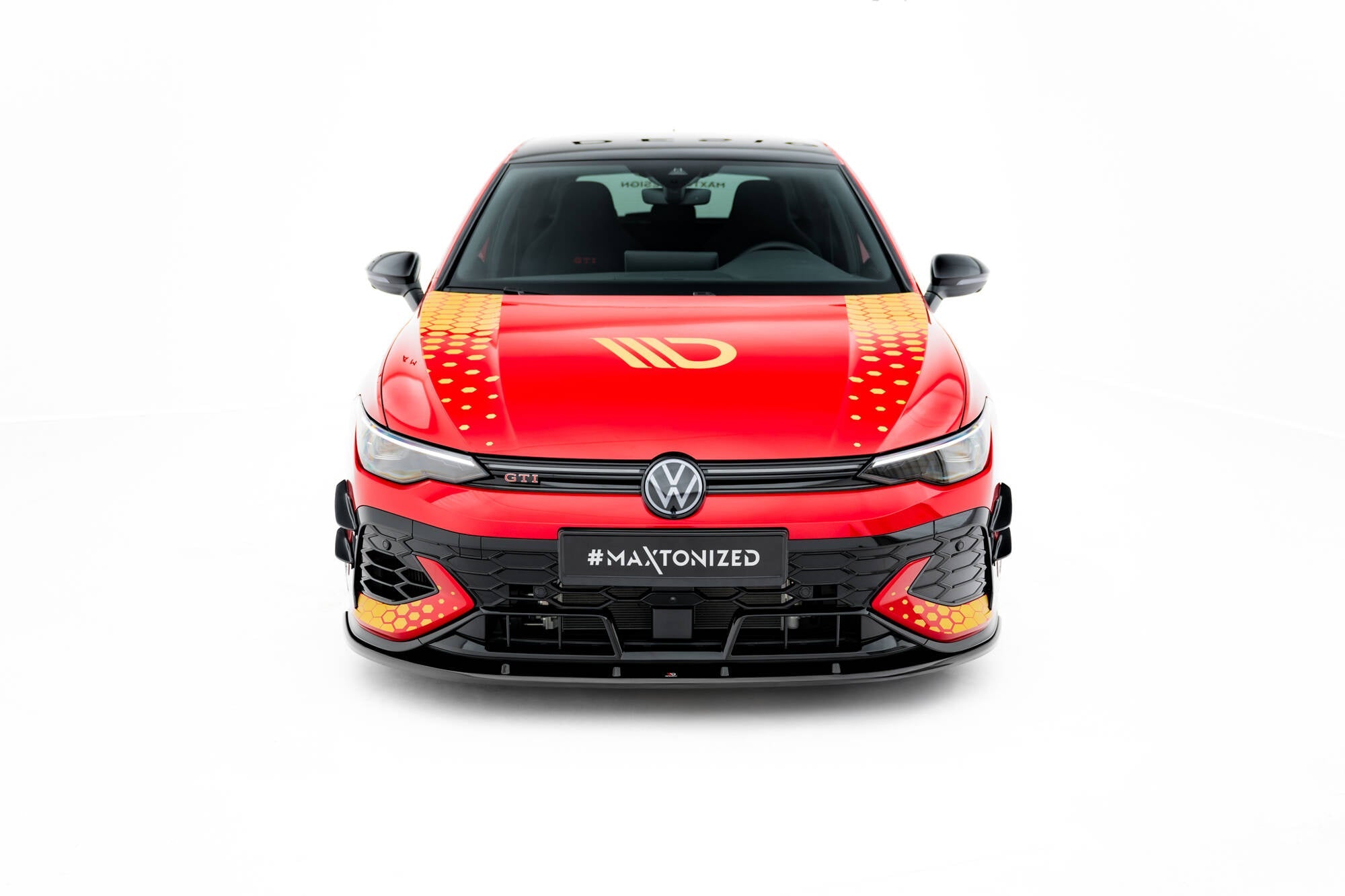 Maxton Design Set Of Splitters V.2 para Volkswagen Golf GTI Clubsport Mk8 Facelift - imagen 2