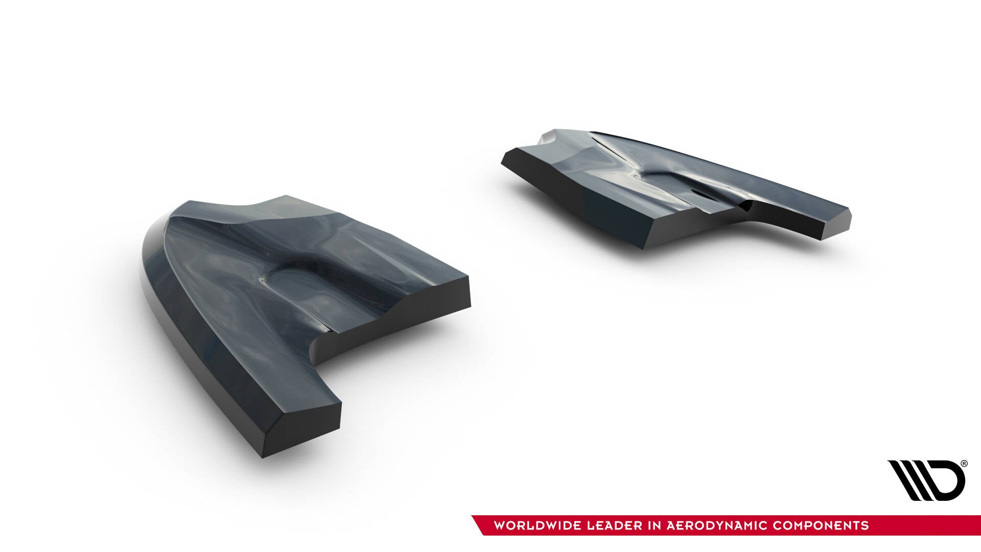 Maxton Design Set Of Splitters V.2 para Volkswagen Golf GTI Clubsport Mk8 Facelift - imagen 25