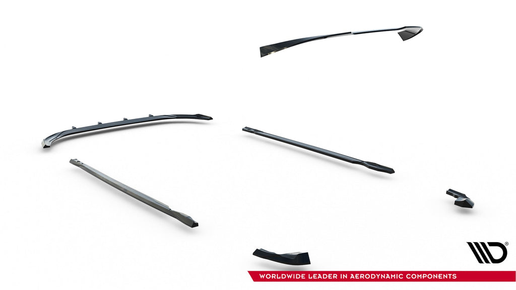 Maxton Design Set Of Splitters V.2 para Volkswagen Golf R Hatchback Mk8 Facelift - imagen 17