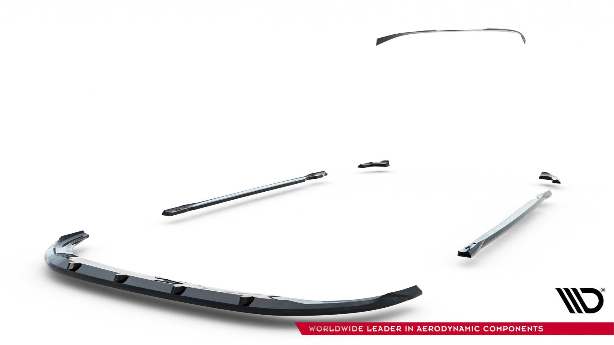 Maxton Design Set Of Splitters V.2 para Volkswagen Golf R Hatchback Mk8 Facelift - imagen 18