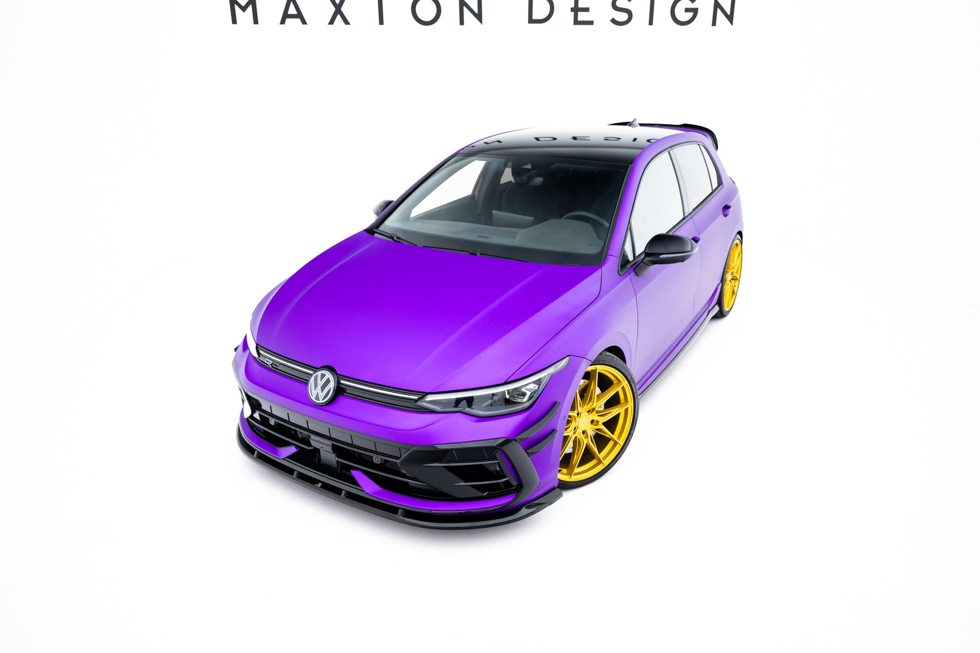 Maxton Design Set Of Splitters V.2 para Volkswagen Golf R Hatchback Mk8 Facelift - imagen 4