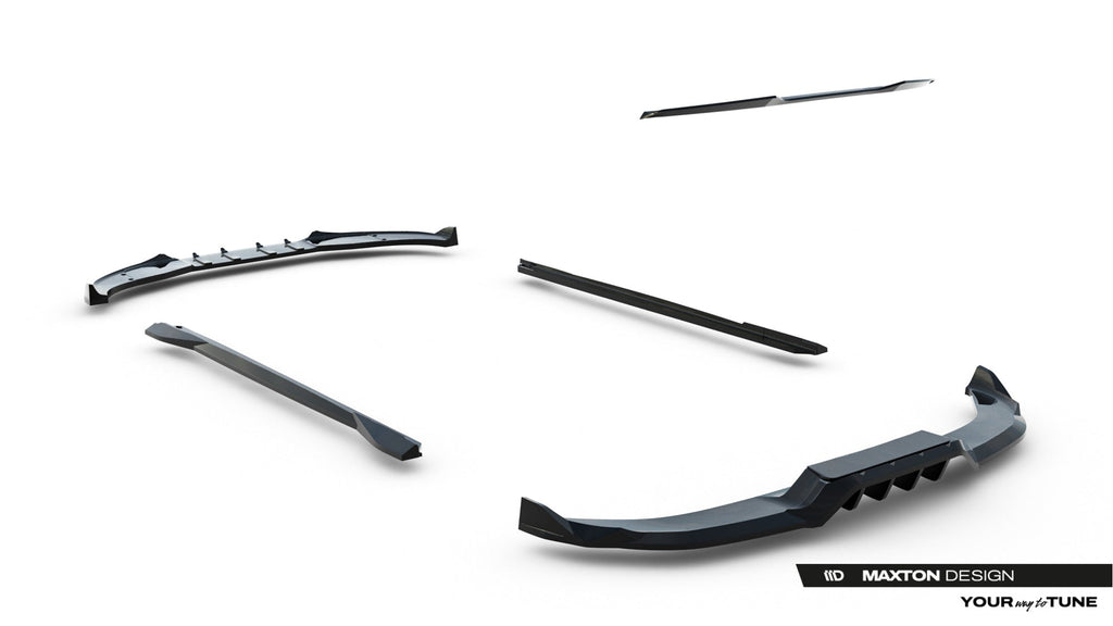 Maxton Design Set Of Splitters V.3 para Cupra Terramar Mk1 (Version with towbar) - imagen 25