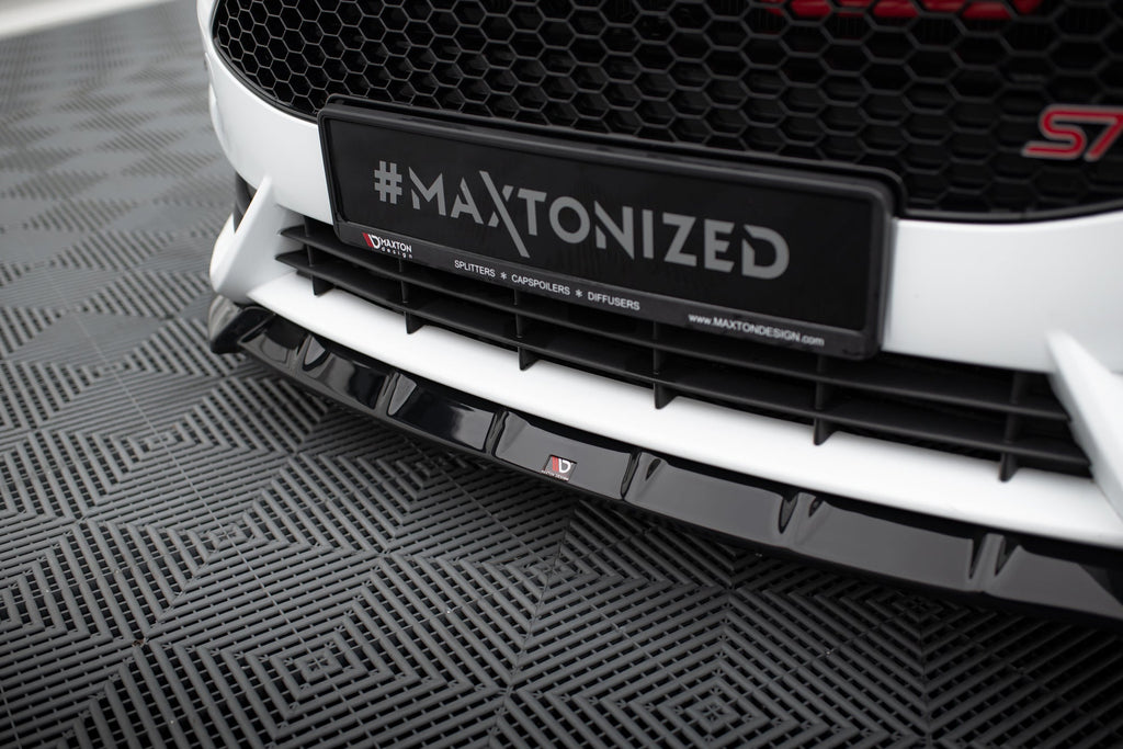 Maxton Design Set Of Splitters V.3 para Ford Fiesta ST Mk7 Facelift - imagen 4