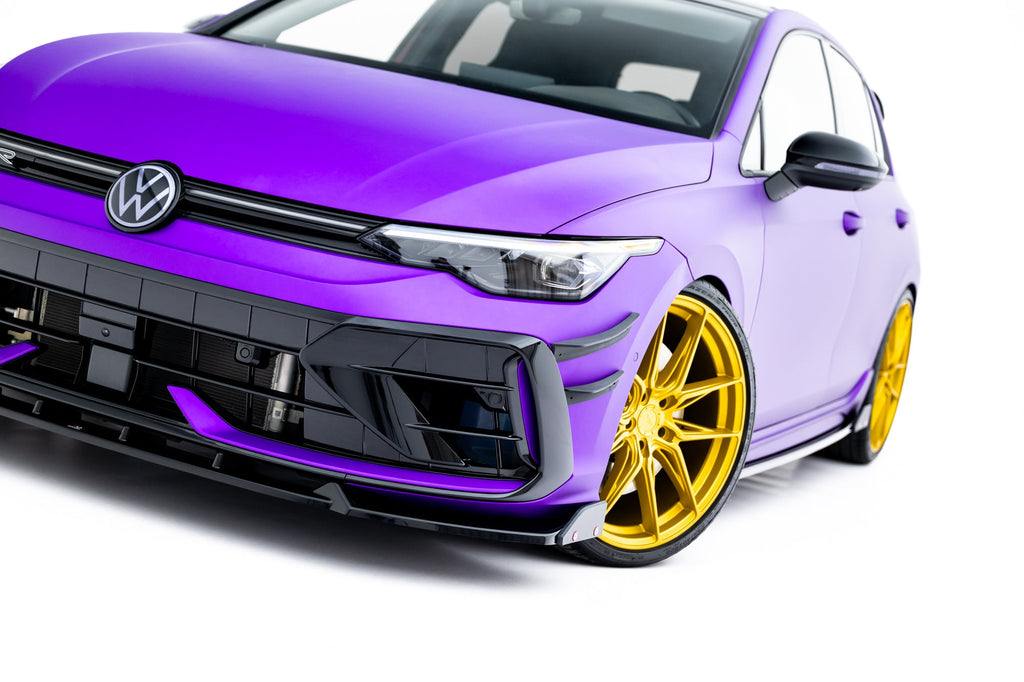 Maxton Design Set Of Splitters V.3 para Volkswagen Golf R Hatchback Mk8 Facelift - imagen 3