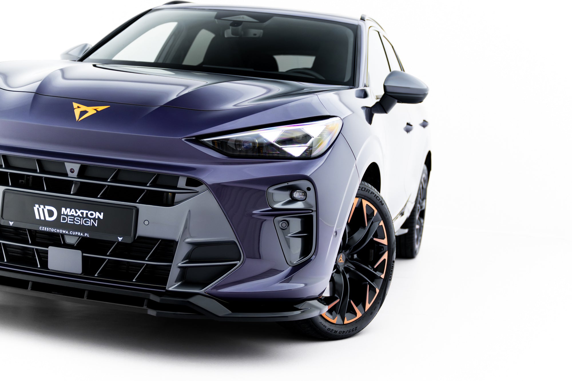 Maxton Design Set Of Splitters V.4 para Cupra Terramar Mk1 (Version with towbar) - imagen 6