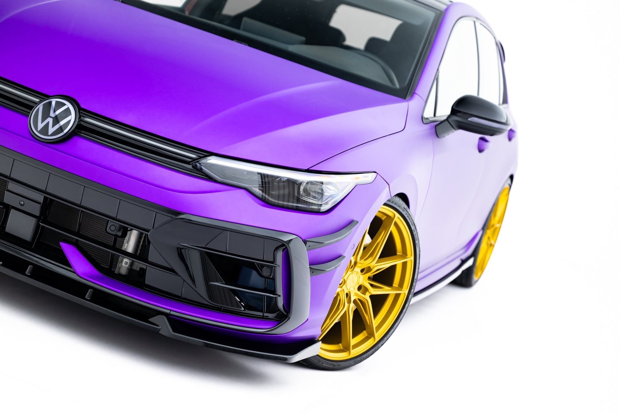 Maxton Design Set Of Splitters V.5 para Volkswagen Golf R Hatchback Mk8 Facelift - imagen 3