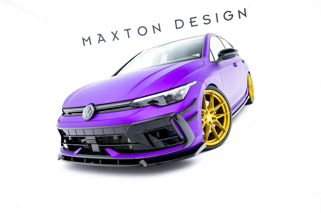 Maxton Design Set Of Splitters V.5 para Volkswagen Golf R Hatchback Mk8 Facelift - imagen 5