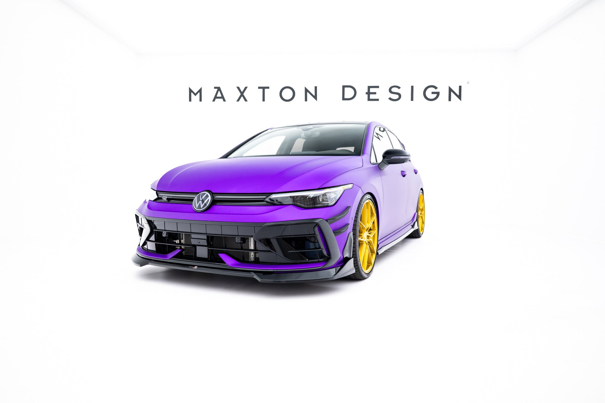 Maxton Design Set Of Splitters V.6 para Volkswagen Golf R Hatchback Mk8 Facelift - imagen 3