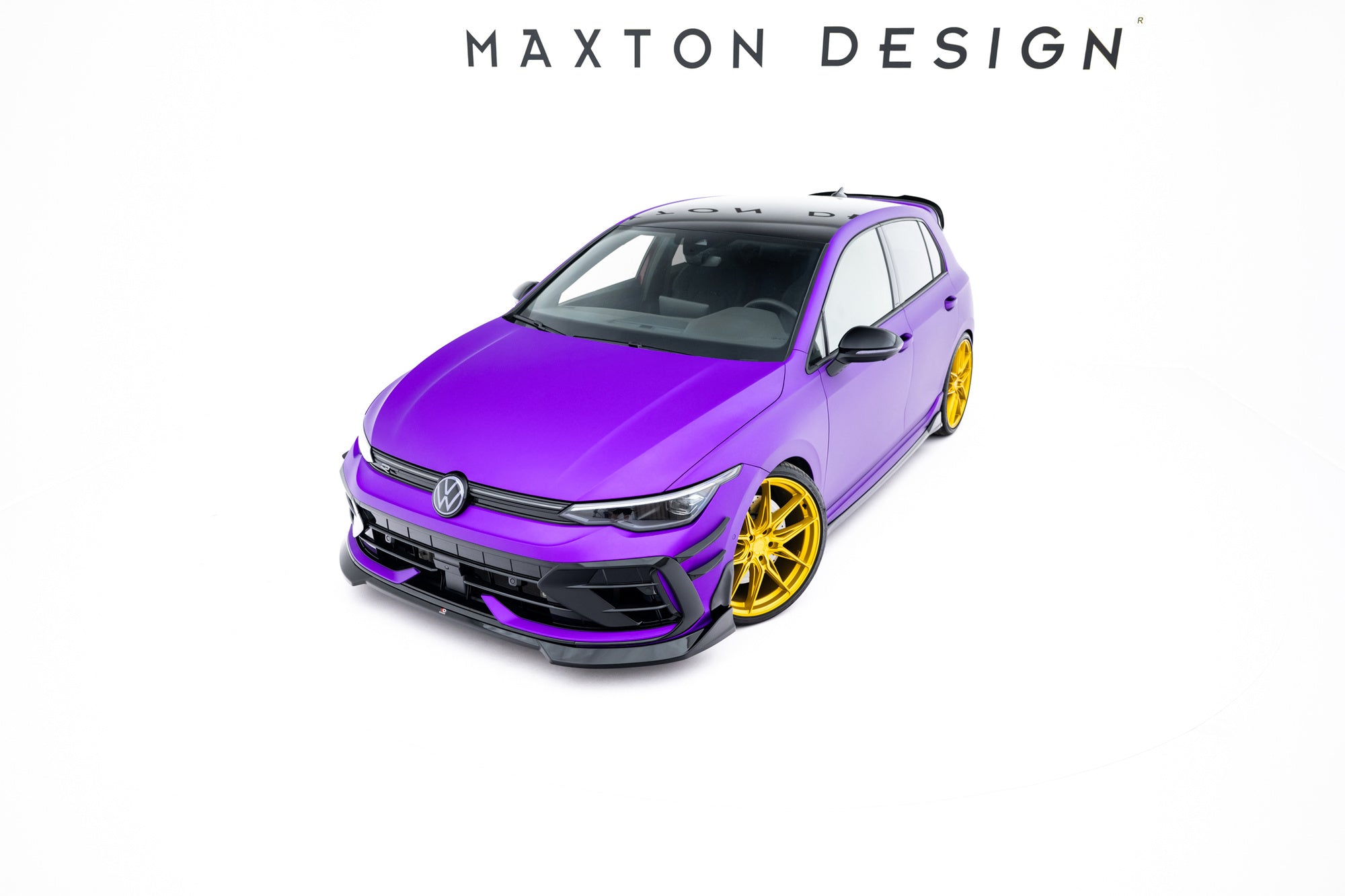 Maxton Design Set Of Splitters V.6 para Volkswagen Golf R Hatchback Mk8 Facelift - imagen 2