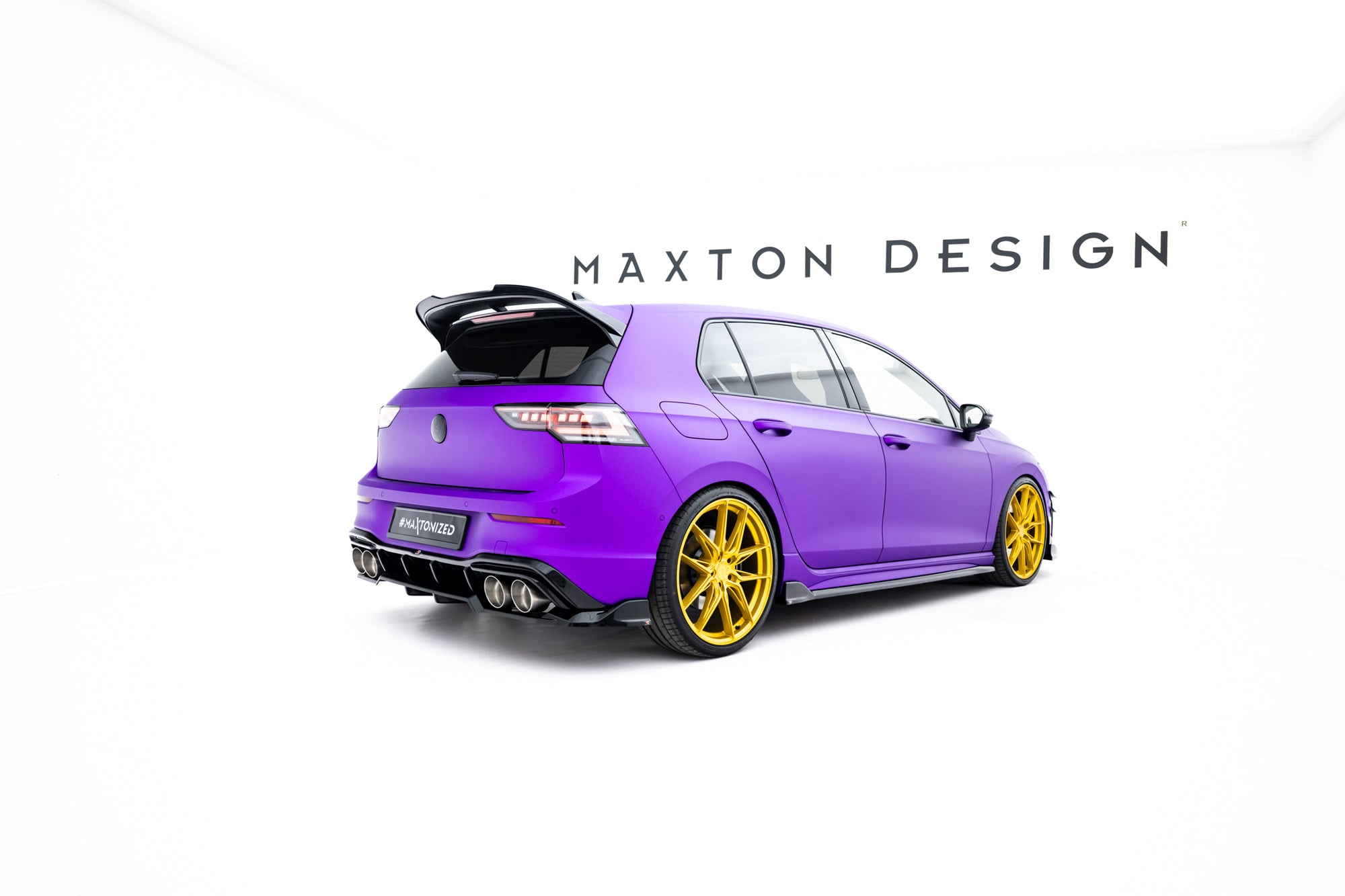 Maxton Design Set Of Splitters V.6 para Volkswagen Golf R Hatchback Mk8 Facelift - imagen 9