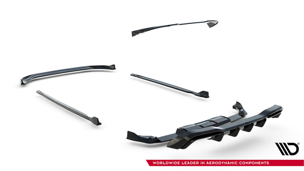 Maxton Design Set Of Splitters V.6 para Volkswagen Golf R Hatchback Mk8 Facelift - imagen 30