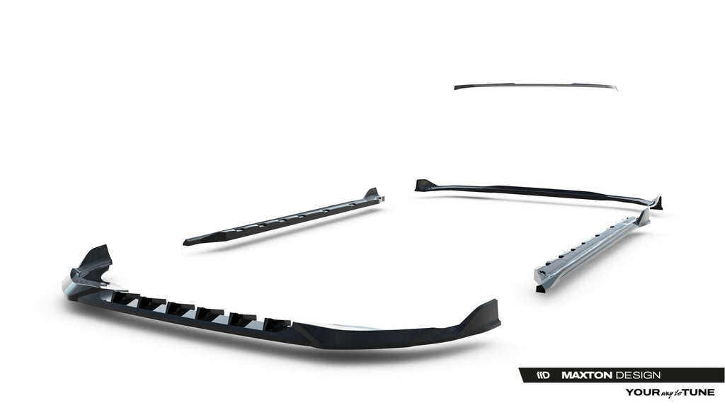 Maxton Design Set Of Splitters para Volkswagen Golf Hatchback Mk8 Facelift - imagen 21