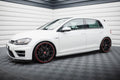 Maxton Design Set Of Splitters para Volkswagen Golf R Hatchback Mk7 - imagen 1