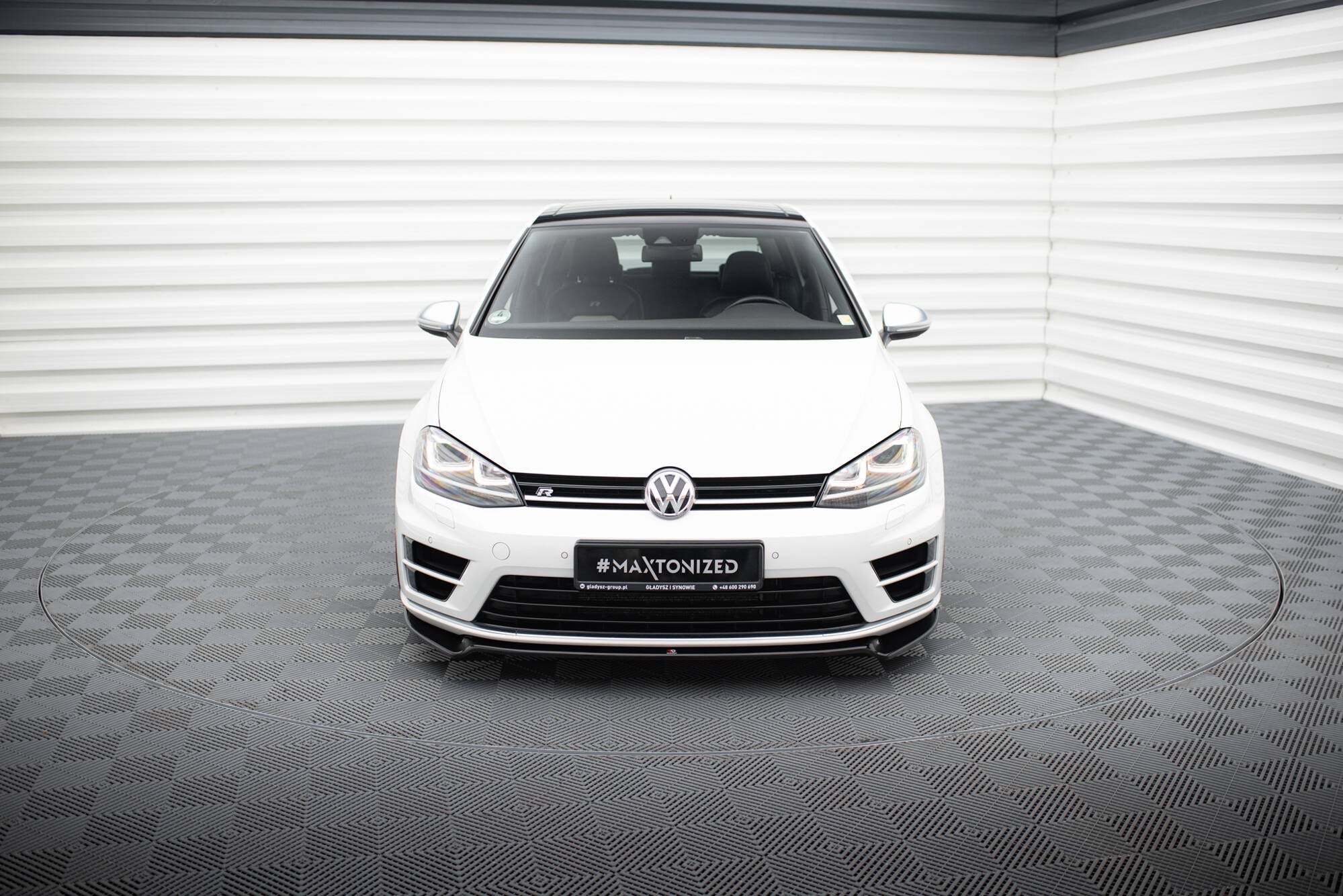 Maxton Design Set Of Splitters para Volkswagen Golf R Hatchback Mk7 - imagen 3