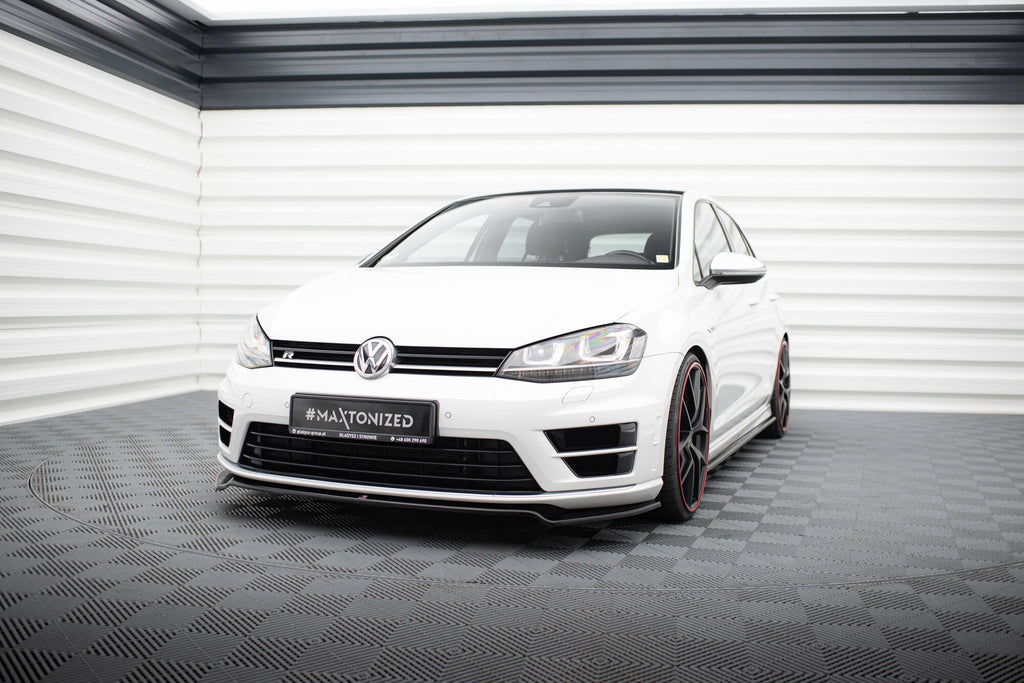 Maxton Design Set Of Splitters para Volkswagen Golf R Hatchback Mk7 - imagen 2