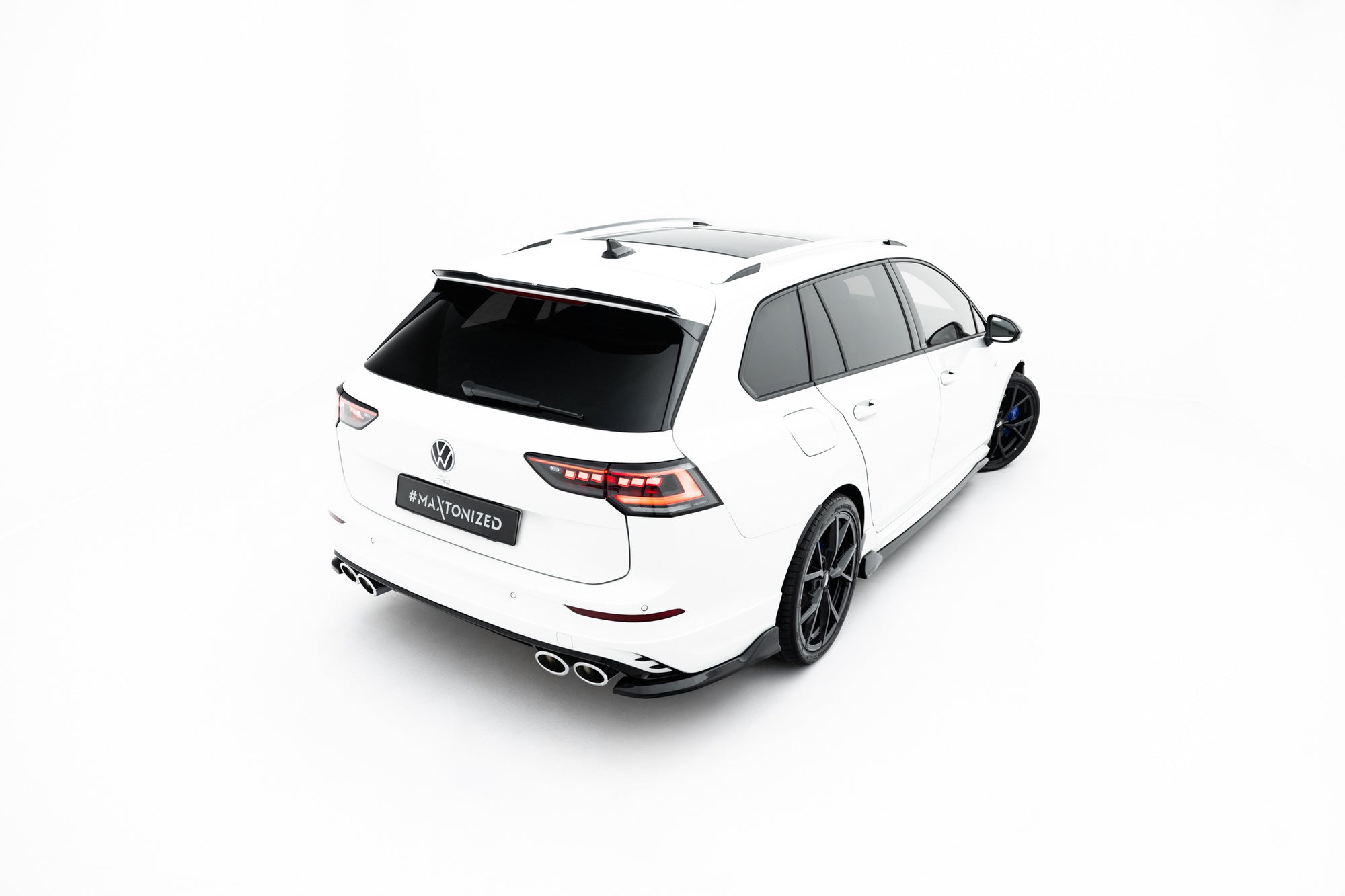 Maxton Design Set Of Splitters para Volkswagen Golf R Variant Mk8 Facelift - imagen 9
