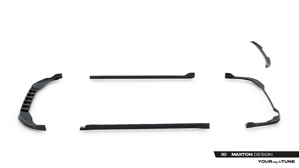 Maxton Design Set Of Splitters para Volkswagen Golf Variant Mk8 Facelift - imagen 20