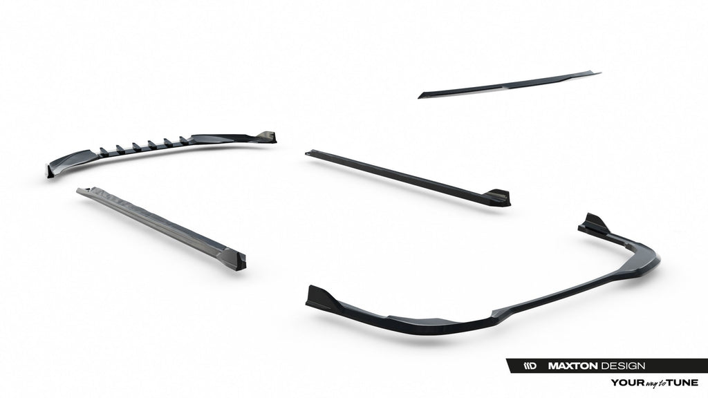Maxton Design Set Of Splitters para Volkswagen Golf Variant Mk8 Facelift - imagen 21