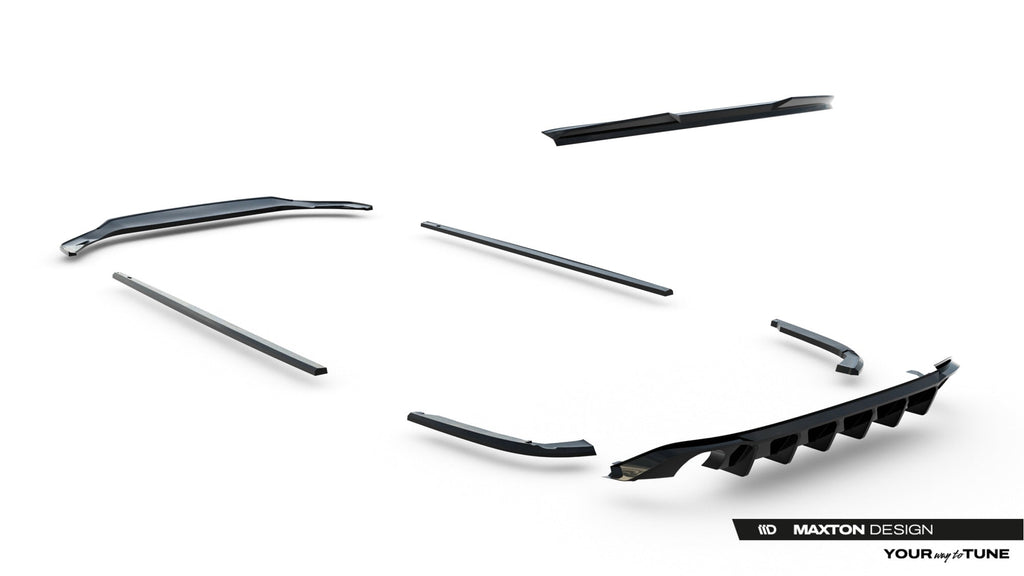 Maxton Design Set Of Splitters para Volkswagen Jetta GLI Mk7 - imagen 19